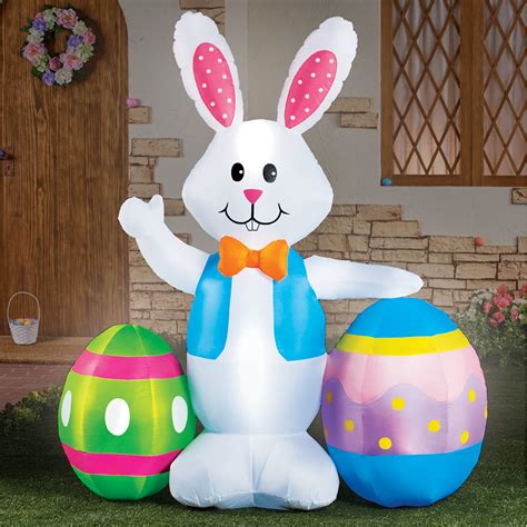 inflatable easter rabbit